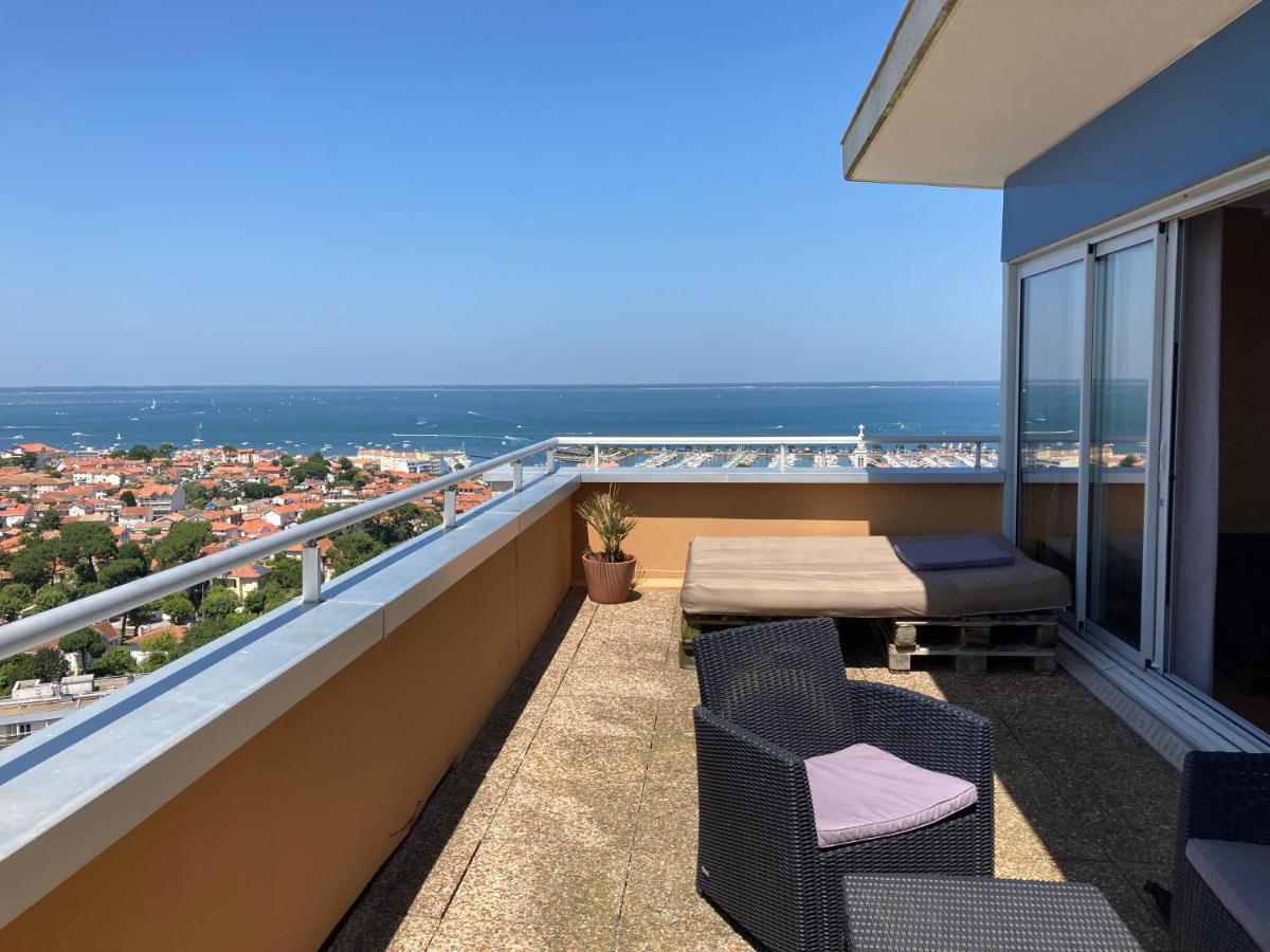 Ferienwohnung Plein Ciel Vue Bassin Arcachon Exterior foto